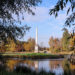 Чесменский обелиск в Гатчинском парке