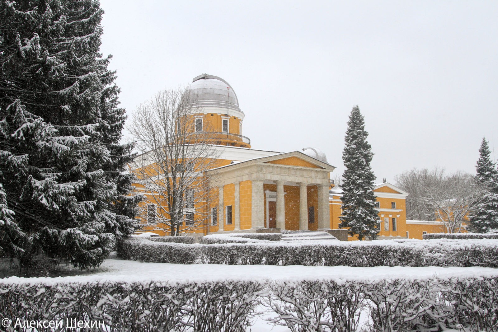 Поездка в парк Пулковской обсерватории.