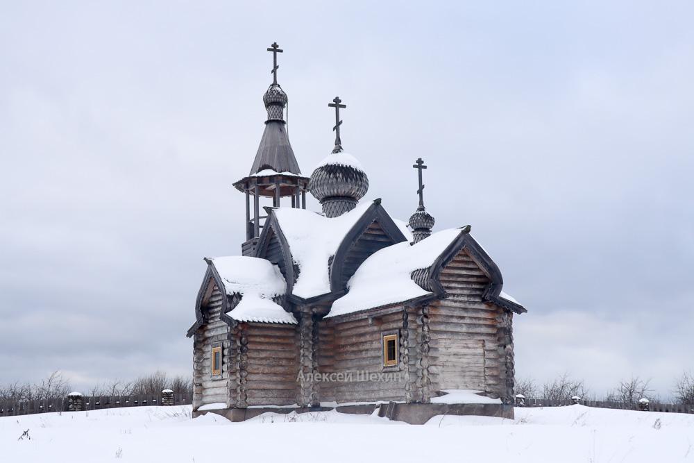 Церковь Самона Едесского вид с дороги