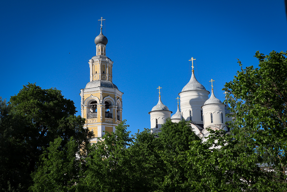 Спасская церковь и колокольня Прилуцкого монастыря в Вологде